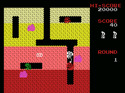 Dig Dug screenshot 3 for MSX